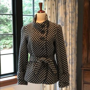Gerard Darel Herringbone Jacket - STUNNING